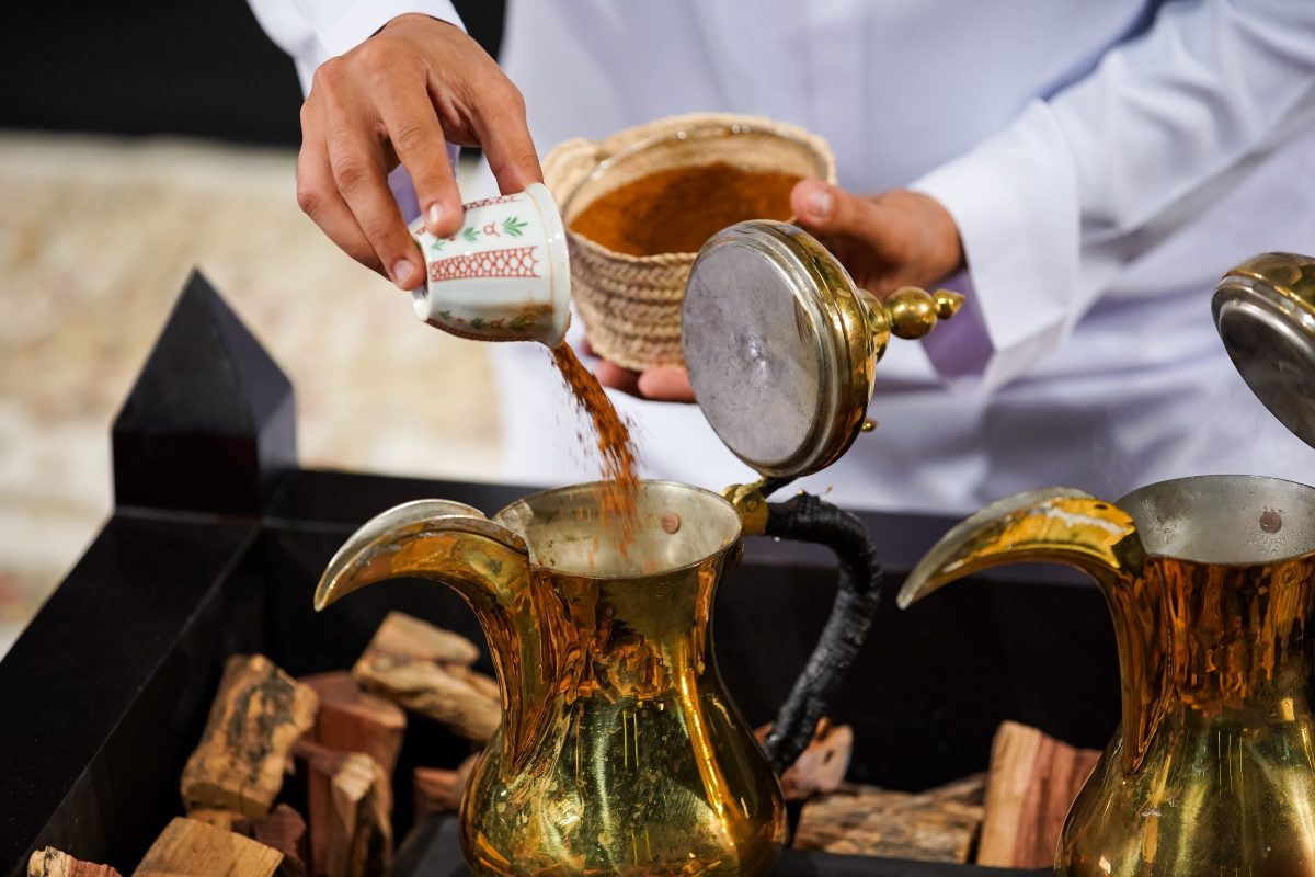 القهوة في السعودية