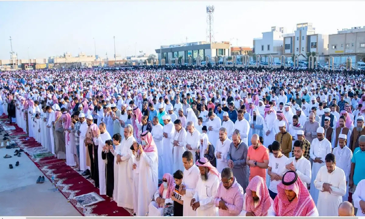 مواقيت صلاة عيد الفطر 2025