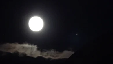 مشهد فلكي مميز الليلة