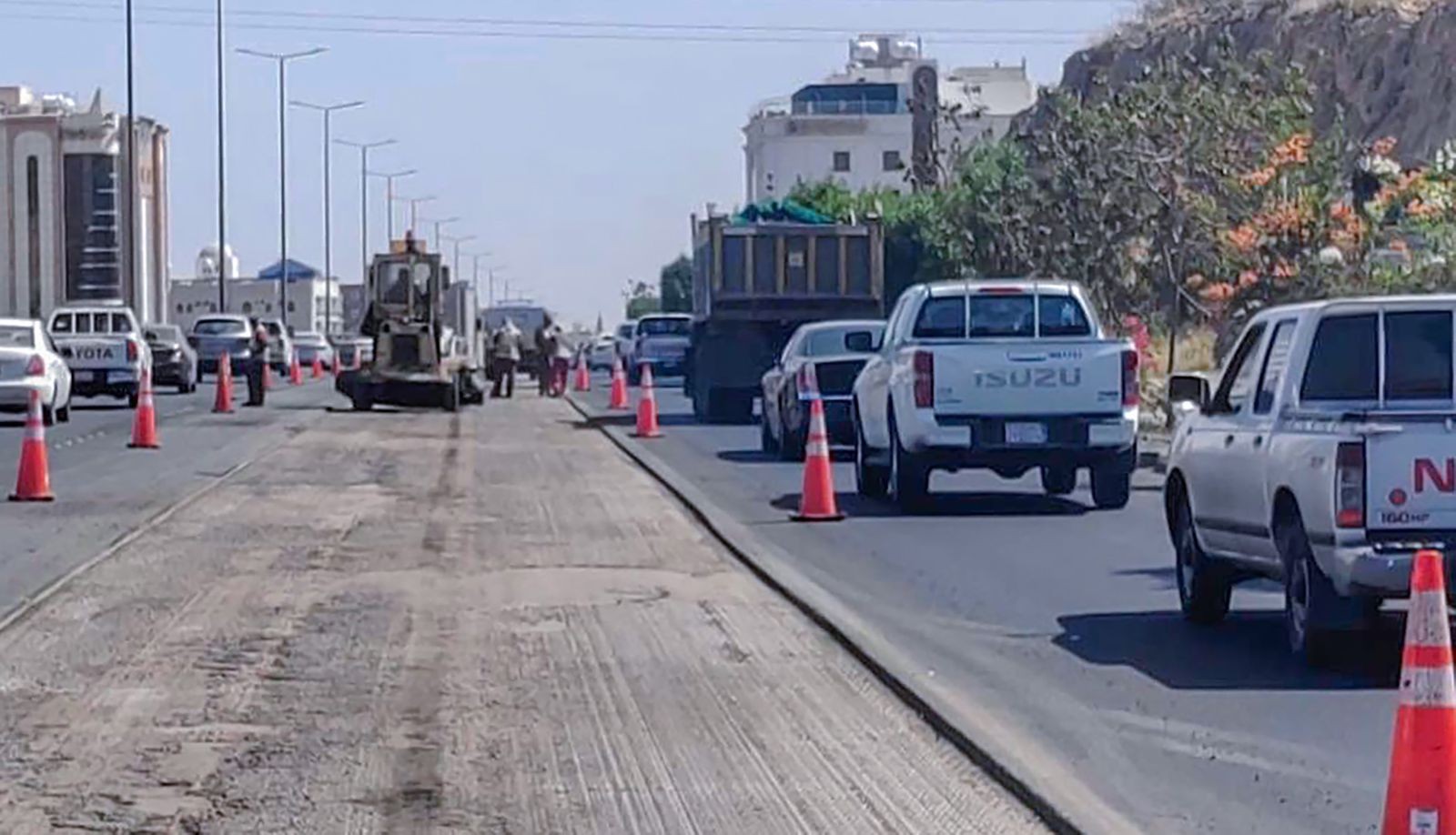 أمانة الرياض تبدأ صيانة الطرق