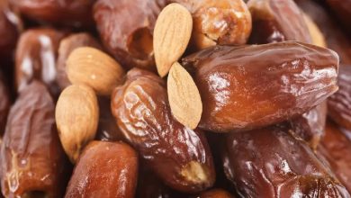 فوائد التمر واللوز