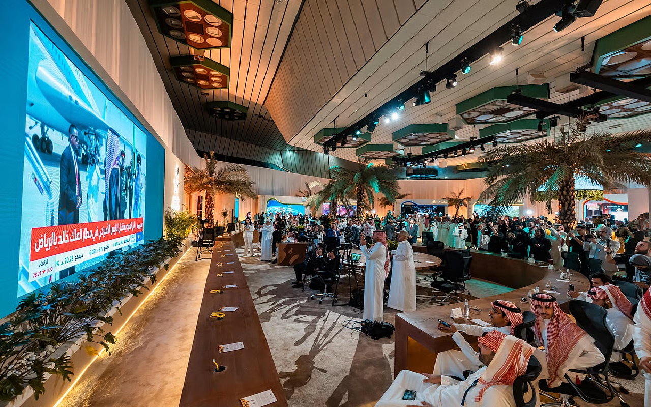 استقبال ولي العهد السعودي للرئيس الأمريكي