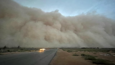عاصفة ترابية
